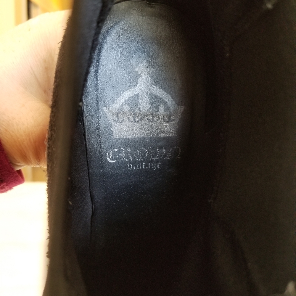 Crown Vintage Gabriela Black Suede Booties - Picture 7 of 8